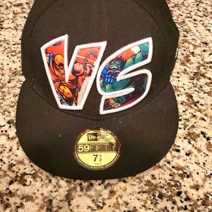 New era hulk vs wolverine hat 7 1/2